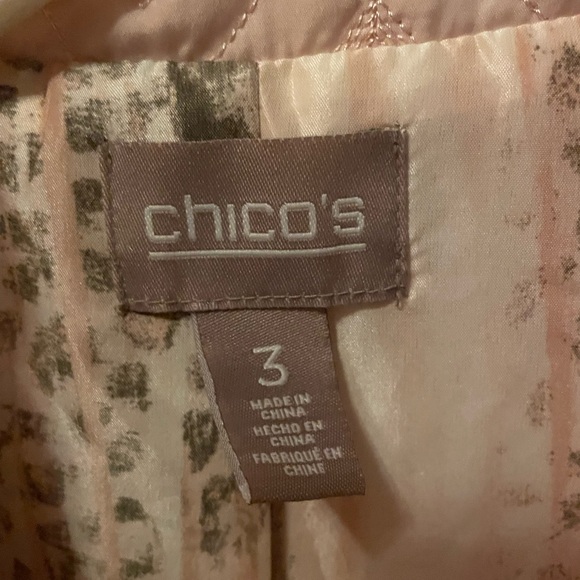Chico’s Quilted Pink Vest | Women’s size 18 | - Picture 4 of 7